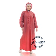 Jas Hujan Akula Gamis Syari Wanita Anti Rembes Berkualitas Tebal Awet