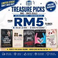 【RM5+🔥】 Great C+ / Grade B Books RM5–RM25| Mixed English | Great Value Reads
