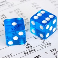 【100%-original】 Party D6 Craps Board Games Desktop Game Puzzle Game 19mm Playing Games Square Point