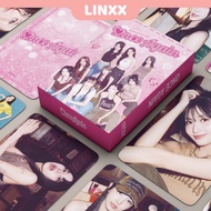 LINXX 55 Pcs TWICE ONCE AGAIN Album Lomo Card Kpop Photocards  Postcards  Series