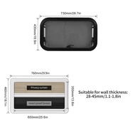 ร้อน 900x500 มม. RV Push Out Window Double Layer UV ทน 75 ° เปิดมุม