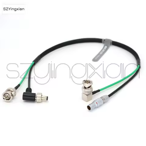 ARRI RED SONY Camera 0B2 Pin Power Output DC+SDI Video Cable 2-in-1, Suitable for SmallHD/Axis/ATOMO