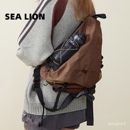 SEA LIONMountain Outdoor Trendy Brand Retro Waterproof Commuter Cycling Sports Bow and Arrow Package Crossbody One Shoul
