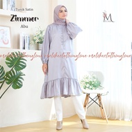 MELIKA MIDI DRESS / TUNIK SATIN SILK PREMIUM ZIMMER