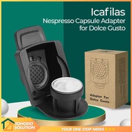 ICafilas Nespresso Capsule Adapter Compatible for Dolce Gusto