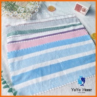 ✴ ◊ Hot sale Microfiber Bimpo towel cotton face towel makapal for adult and kids hand Stripe towel