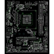 Boardview main circuit diagram MSI board code MS-7A74 ver 1.0 MSI B250M-PRO VH
