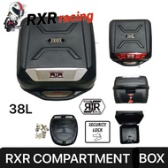 RXR COMPARTMENT BOX 38L 668 Red SILVER