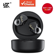 KZ SKS 1BA+1DD TWS Earphones Bluetooth 5.2 Hybrid Game Earbuds Touch Control Noise Cancelling Sport 