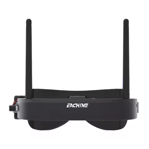 Eachine EV100 720*540 5.8G 72CH FPV Goggles With Dual Antennas Fan 18650 Battery Case For RC Drone