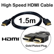🔥 1.5M High Speed Gold Plated Plug HDMI Cable 1080P HDTV for PS3/3D UK/MYTV 4K UHD 60Hz TV Box