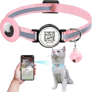 [Ready Stock] New Style Cat Anti-Lost Collar Smart Pet Scan Code Locator Cat Collar airtag Protectiv