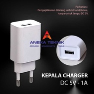 Charger Adapter 1A Charger Batok - 1 USB Port