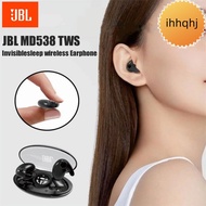 ♥Original Product+FREE Shipping+COD♥ JBL MD538 Bone conduction bluetooth earphones sports earphones Invisible Sleep Earbuds Wireless Comfortable Half in-ear Ear Buds