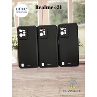 CASE REALME C31 SILICON BLACK DOVE PROTECTION REALME C31