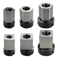 XCAN ER Collet Chuck Block Er25 Er32 Er40 Square/Hex Spring Chuck Collet Holder For CNC Lathe