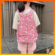 bag sekolah bag sekolah perempuan Sanrio 2023 Beg Sekolah Baharu Beg galas Anjing Kayu Manis HelloKi