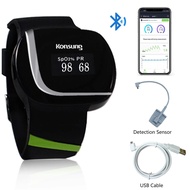 Intelligence Portable Wrist Pulse Oximeter Blood Oxygen Heart Rate Saturation Meter Monitor Sleep Ap