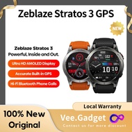 Zeblaze Stratos 3 Premium GPS Smart Watch Ultra HD AMOLED Display Built-in GPS Hi-Fi Bluetooth Phone Calls