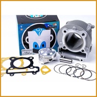 ▰ ▤ ✭ RACING MONKEY CYCLE BLOCK STEEL BORE MIO 63MM FULL DOME BV HEAD RIK