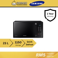 SAMSUNG 23L MICROWAVE OVEN W/ DEFROST(SAM-MO-MS23K3513AK)