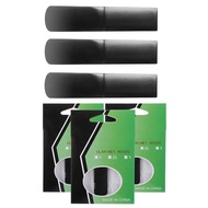 3Pcs Clarinet Reeds Strength 1.5 2.0 2.5 Resin Reeds for Clarinet Woodwind Instrument Accessories