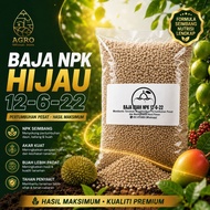 Baja NPK 12-6-22 1KG | Baja Buah Hijau Untuk Durian Mangga Cili Sayur | Fertilizer Buah Lebat & Akar