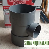 Ready Tee 6 X 4" Inch Rucika D Dv Reducer Reducing Reduser Tee 6X4 Dim