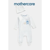 ชุดเต็มตัวเด็กทารก Mothercare My First All-in-One and Hat Set FB401