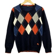 BURBERRY BLACK LABEL#深藍色#黑標#毛衣#正品#