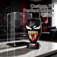 Model Display Case for Lego 76187 Venom Kotak Pameran Dustproof Protection Clear Collector Case