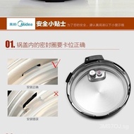 Beauty(Midea)Electric Pressure Cooker4LMechanical Electric Pressure Cooker Household Rice Cooker12PCH402A