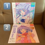 (SOLD) (全新 共2款 粉藍/粉紅色 LP) 《我係小忌廉 Creamy Mami 》40周年 動畫名作 黑膠唱片 (Pink / Blue Colour Vinyl 太田貴子 彩膠 黑膠碟)