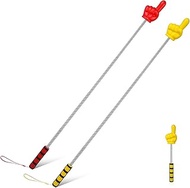 PRETYZOOM 2pcs Telescopic Hand Pointer, Extendable from 28-94cm Finger Pointer Stick, Mini Children 