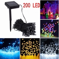 🔥Ready Stock🔥22M 12M LED Lamp 200 Leds Solar Fairy String Light 8 Mode Solar Lamp Waterproof LED Str