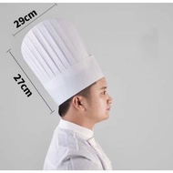 Adult Chef Hat Chef Hat /Wanita / Chef Hat Oval Viscose Chef Hat Material