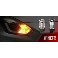 CARMATE GIGA S800 LED Turn Signal Light Bulb Extra Bright 800lm New Model Normal Flashing Hybrid Car