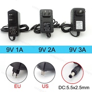 AC 110V 220V to DC 9V 1A 2A 3A 9V2A 9V1A power supply Adapter EU US 1000ma 2000ma 3000ma  Converter 