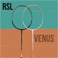 RSL VENUS VS-599 & VS-595 Racket | Power, Control & Speed | (4U G6) 30LBS Max Tension Badminton Rack