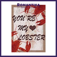 Romantika Canvas Print 40x60cm/50x60cm Frame Canvas Oil Painting Wall Hanging Decoration Holiday Sce