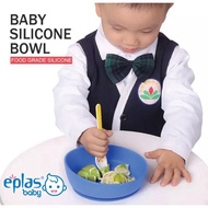 EPLAS BABY Suction Bowl, Silicone Placemat, Feeding Bowl,