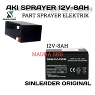 Aki sprayer elektrik 12v 8Ah / Aki Tangki semprot elektrik 12v 8Ah