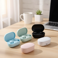 A6S TWS Bluetooth Headphones Wireless Sport Stereo Earbuds Headset Compatible with All Smart Phones 