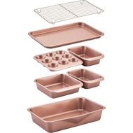 Wiltshire 40760 Smart Stack Bakeware Set, Rose Gold (7 Pieces),For all your baking creations from re