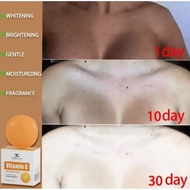 vitamin C whitening soap intimate area whitening mousturising soap/ sabun