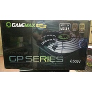 GAMEMAX PSU GP 850 850W 850Watt - 80+ Plus Bronze Certified Power Supply Unit PSU