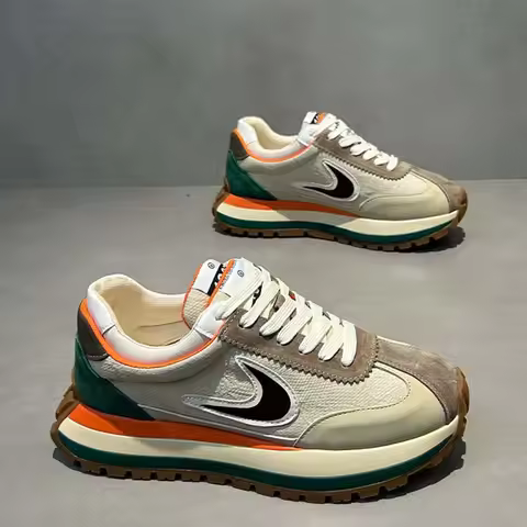 Men's Style Spring Collection Comfortable Men's Dad Shoes for Sport - Luxury Brand - Adult Casual Sp