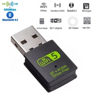 BT+ AC600 DRIVER FREE WiFi Bluetooth Adapter 600Mbps Dual Band 2.4/5Ghz Wireless External reciever