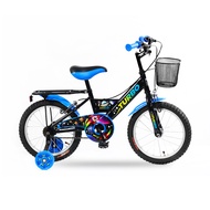 จักรยานเด็ก จักรยานเทอร์โบ TURBO BICYCLE 16 นิ้ว (จัดส่งเป็นกล่อง ประกอบแล้ว 85%)