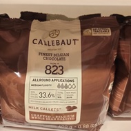 Callebaut 823 finest belgian chocolate milk callets 400gr